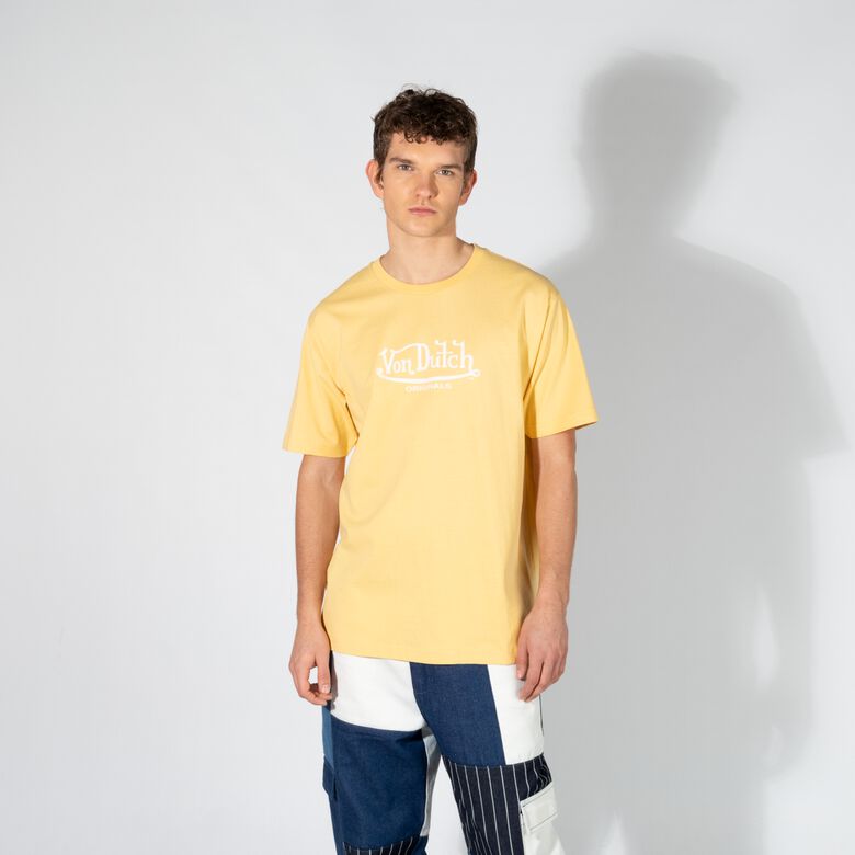 (image for) 2023-2024 Von Dutch Originals -Lee T-Shirt, orange F0817666-01621 Shop Online